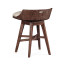 Langkawi Natural Walnut Counter Stool