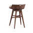 Langkawi Natural Walnut Bar Stool