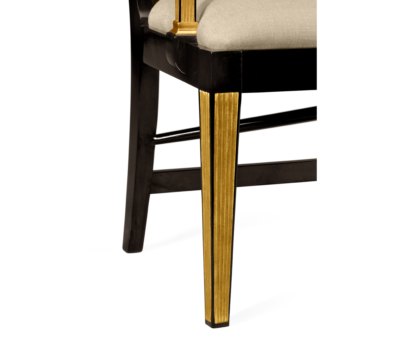 Regency Ebony Three Seater Bench