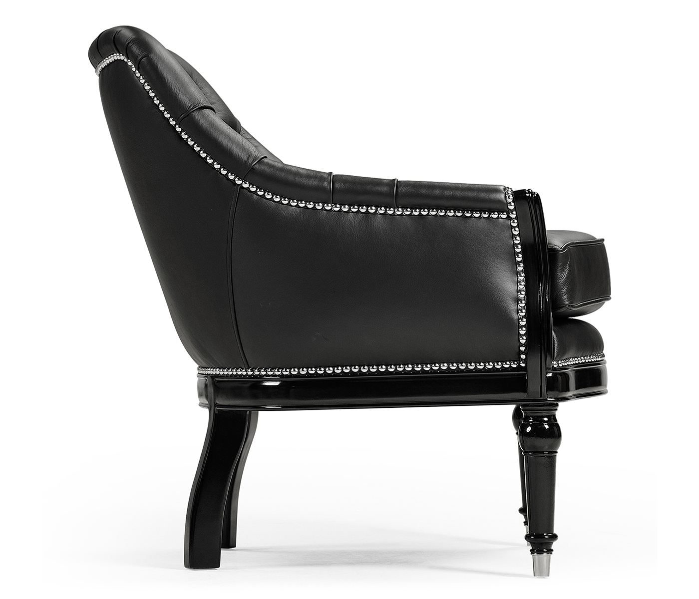 Kensington Black Painted Club Chair