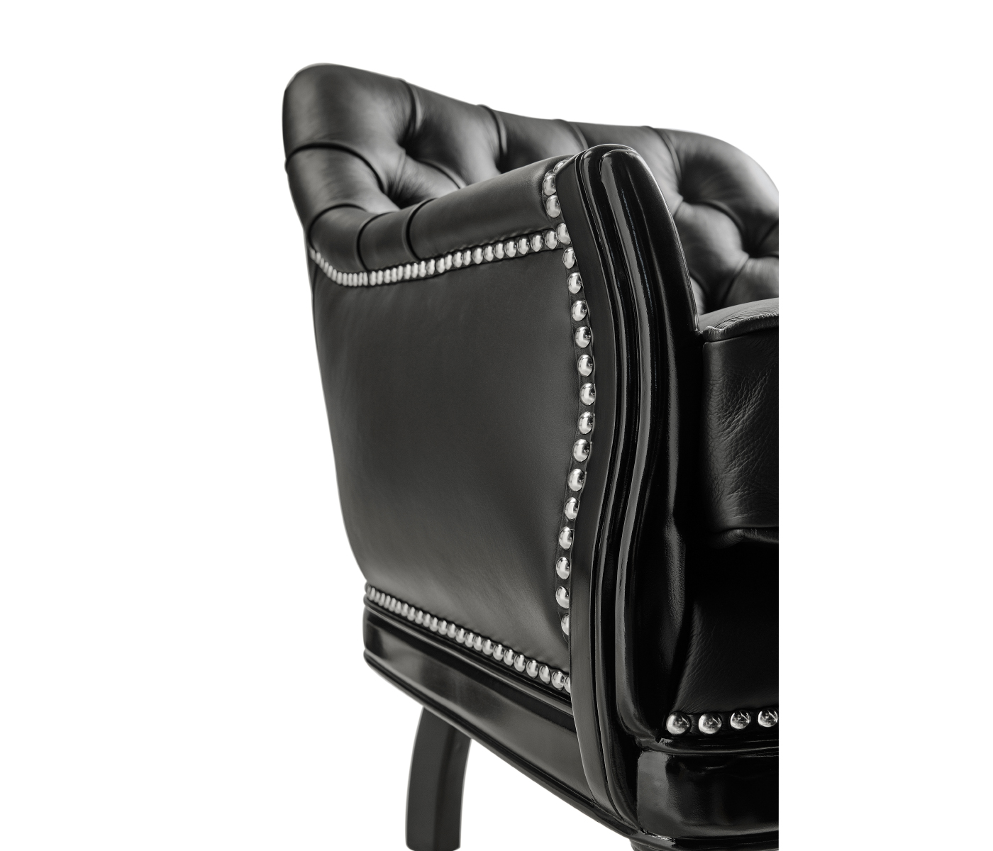 Kensington Black Painted Club Chair