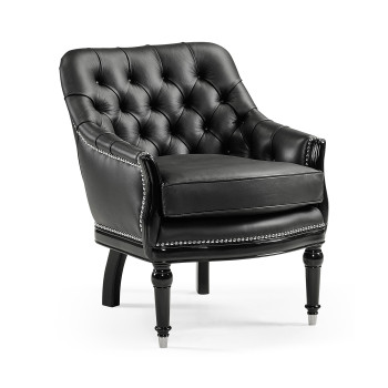 Kensington Black Painted Club Chair