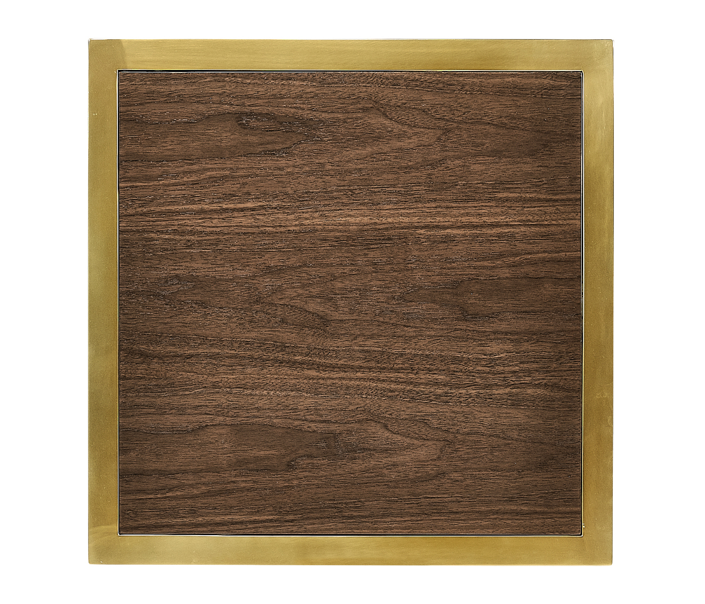 Square Natural Walnut Tray Table