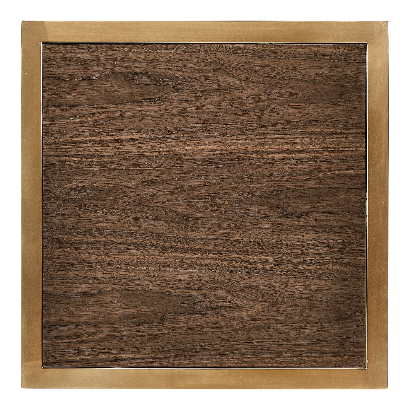 Square Natural Walnut Tray Table