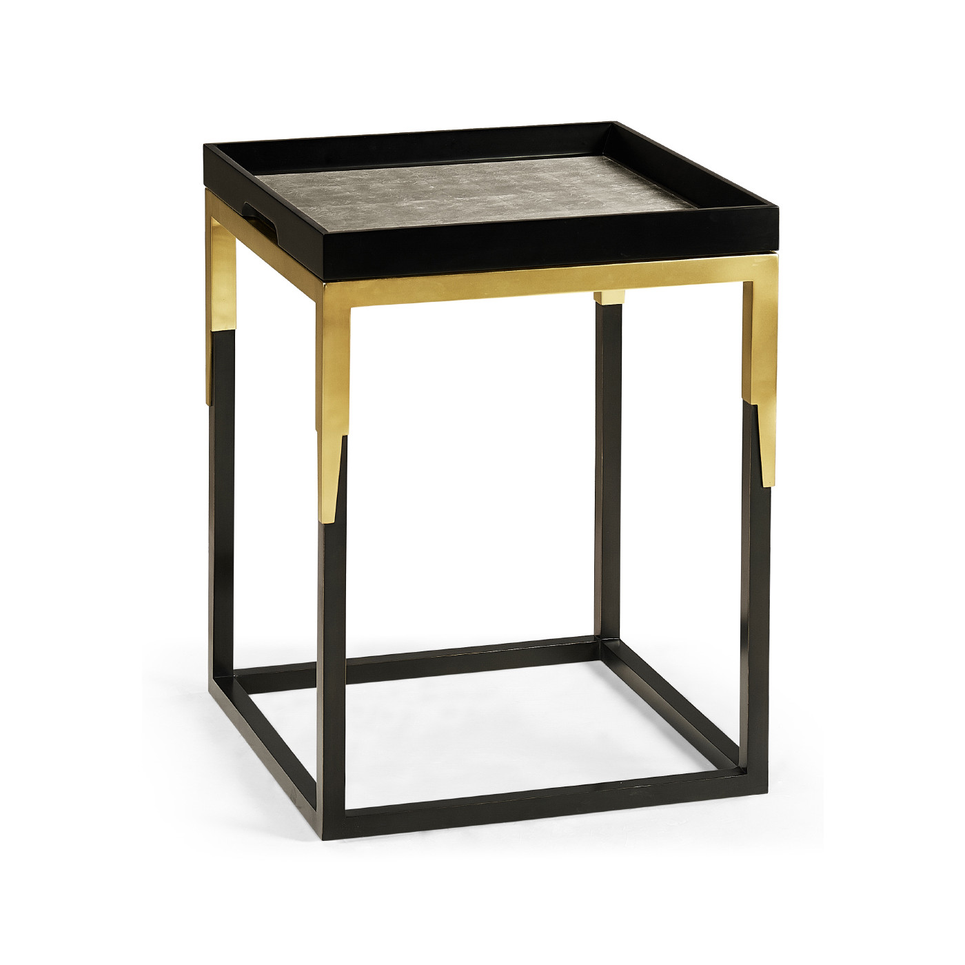 Square Natural Walnut Tray Table