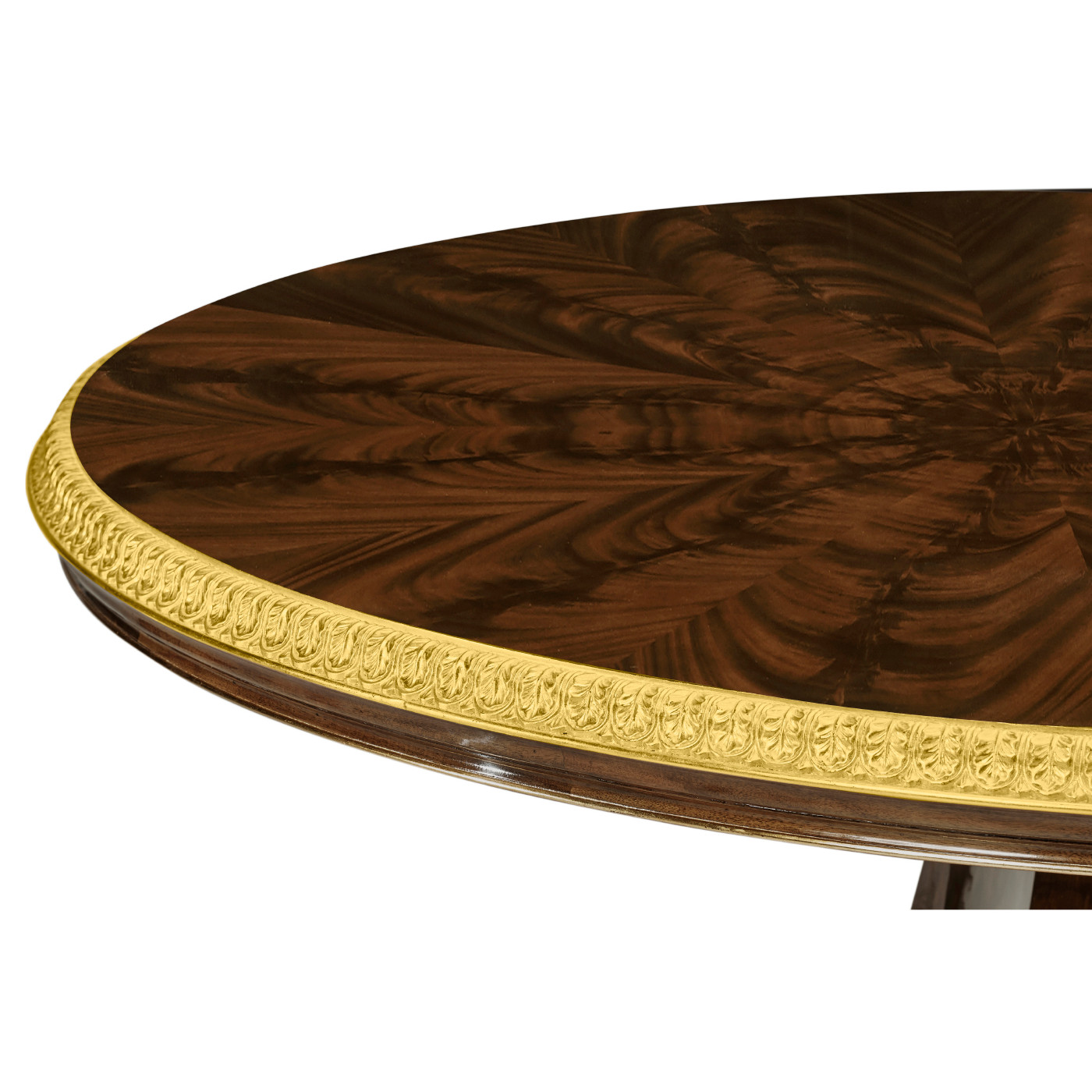 Dining Table with Gilt Carved Molding 63