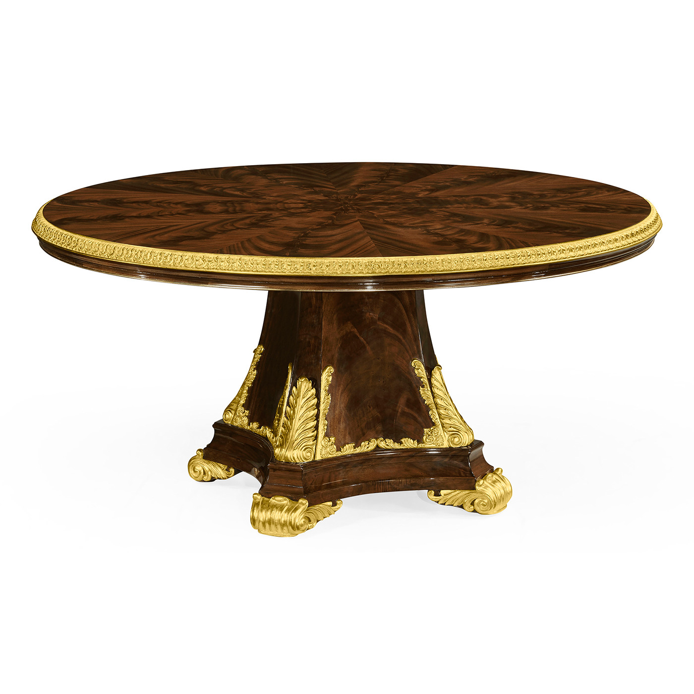 Dining Table with Gilt Carved Molding 63