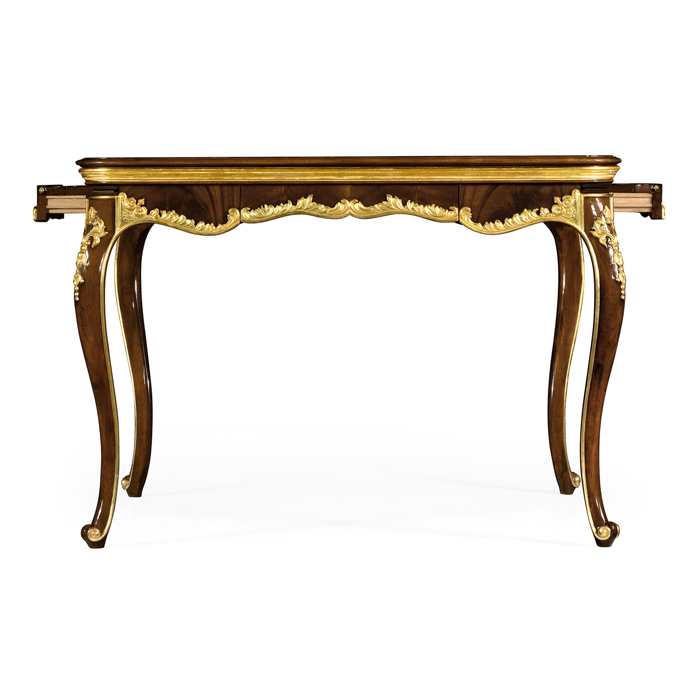 Interchangeable Breakfast/Games table with gilt carved detailing