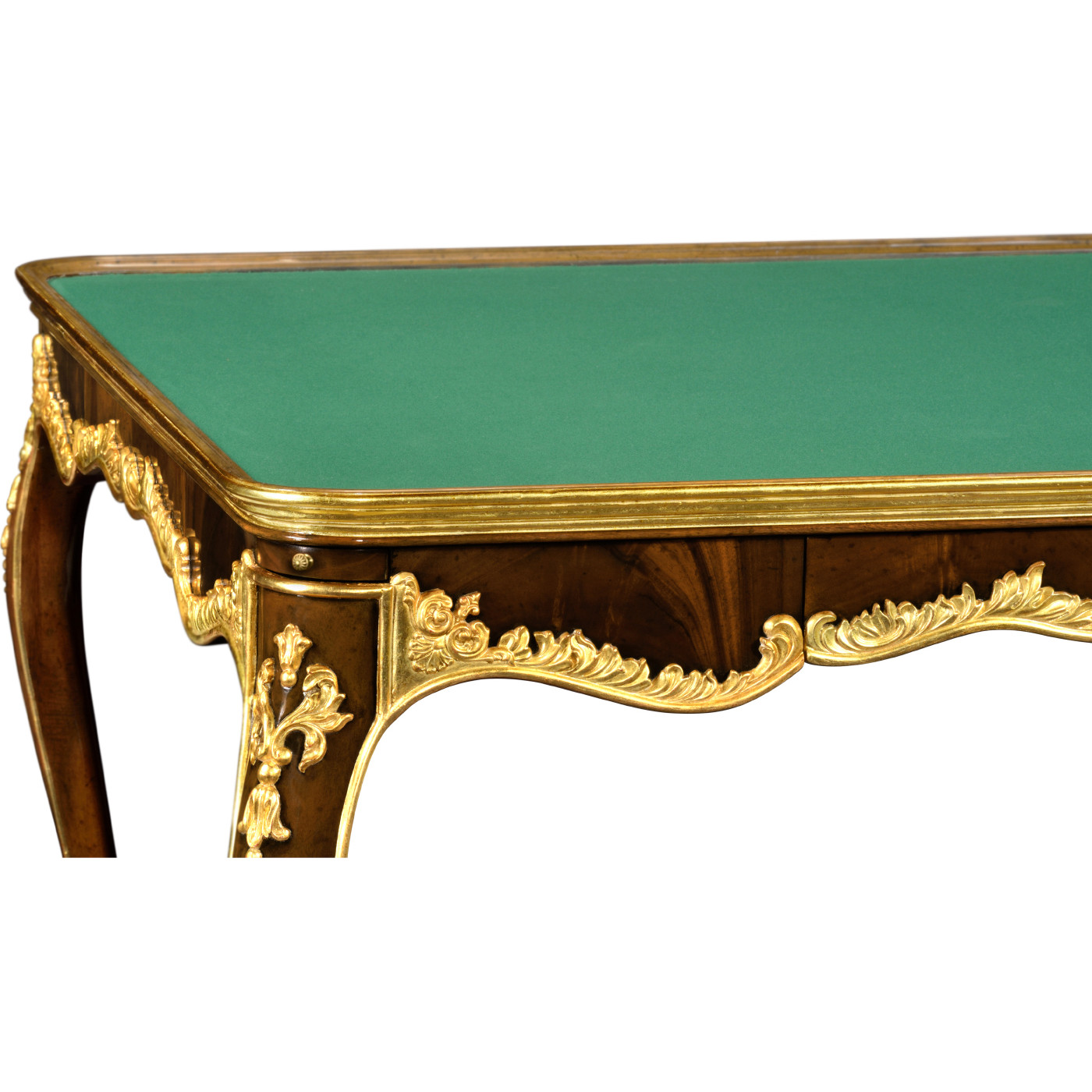 Interchangeable Breakfast/Games table with gilt carved detailing