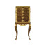Mahogany & Gilded Flatware Collectors Cabinet