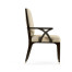 Black Eucalyptus Dining Arm Chair