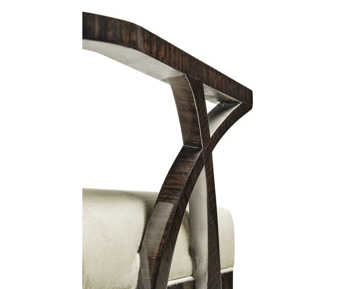 Black Eucalyptus Dining Arm Chair