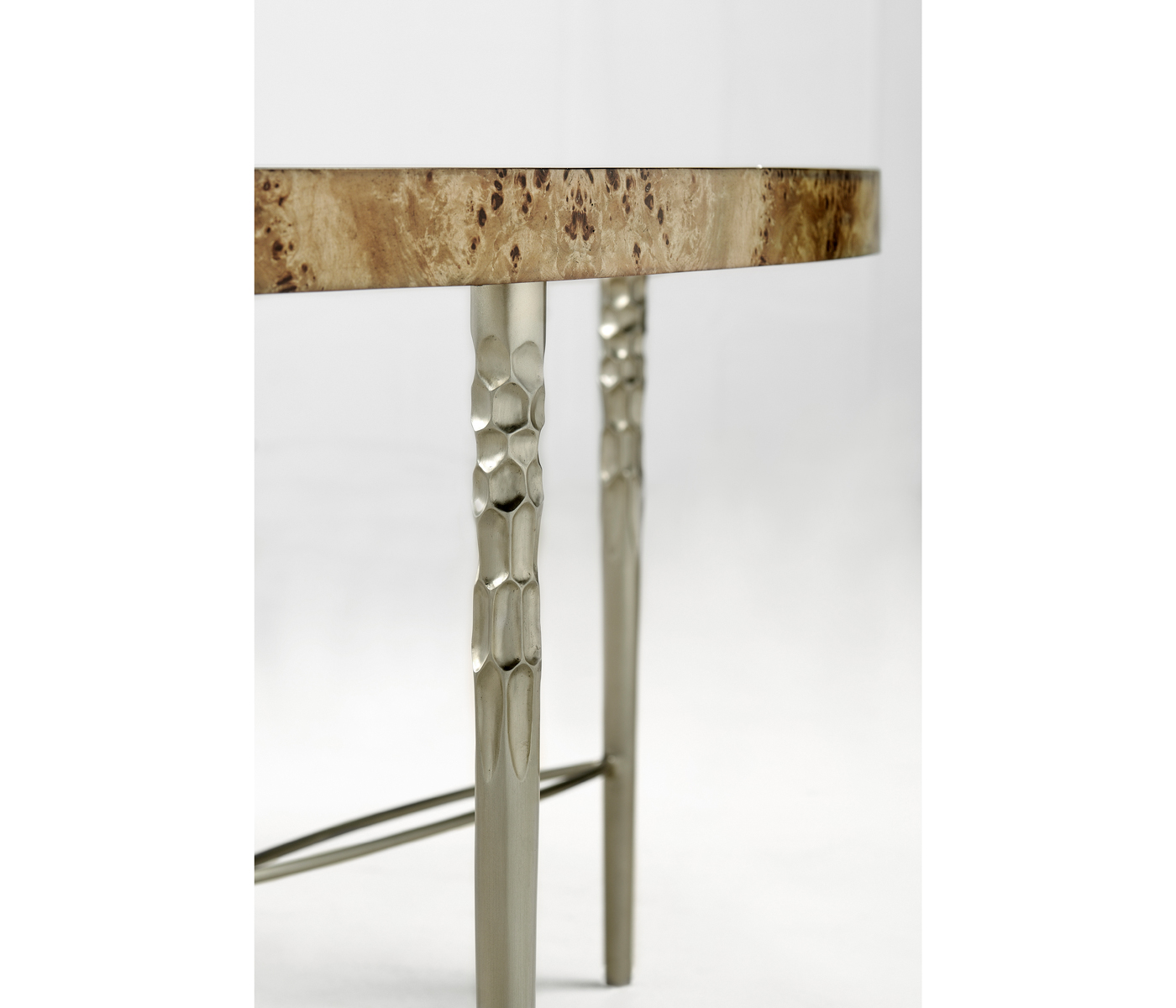 Fulgurite Golden Amber Cocktail Table