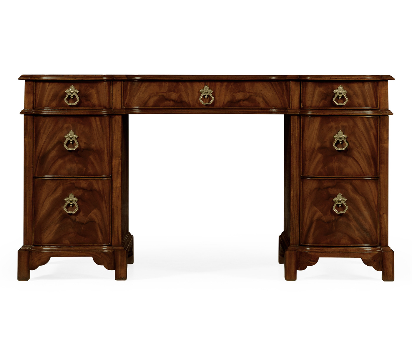 Federal Style Mahogany Kneehole Desk