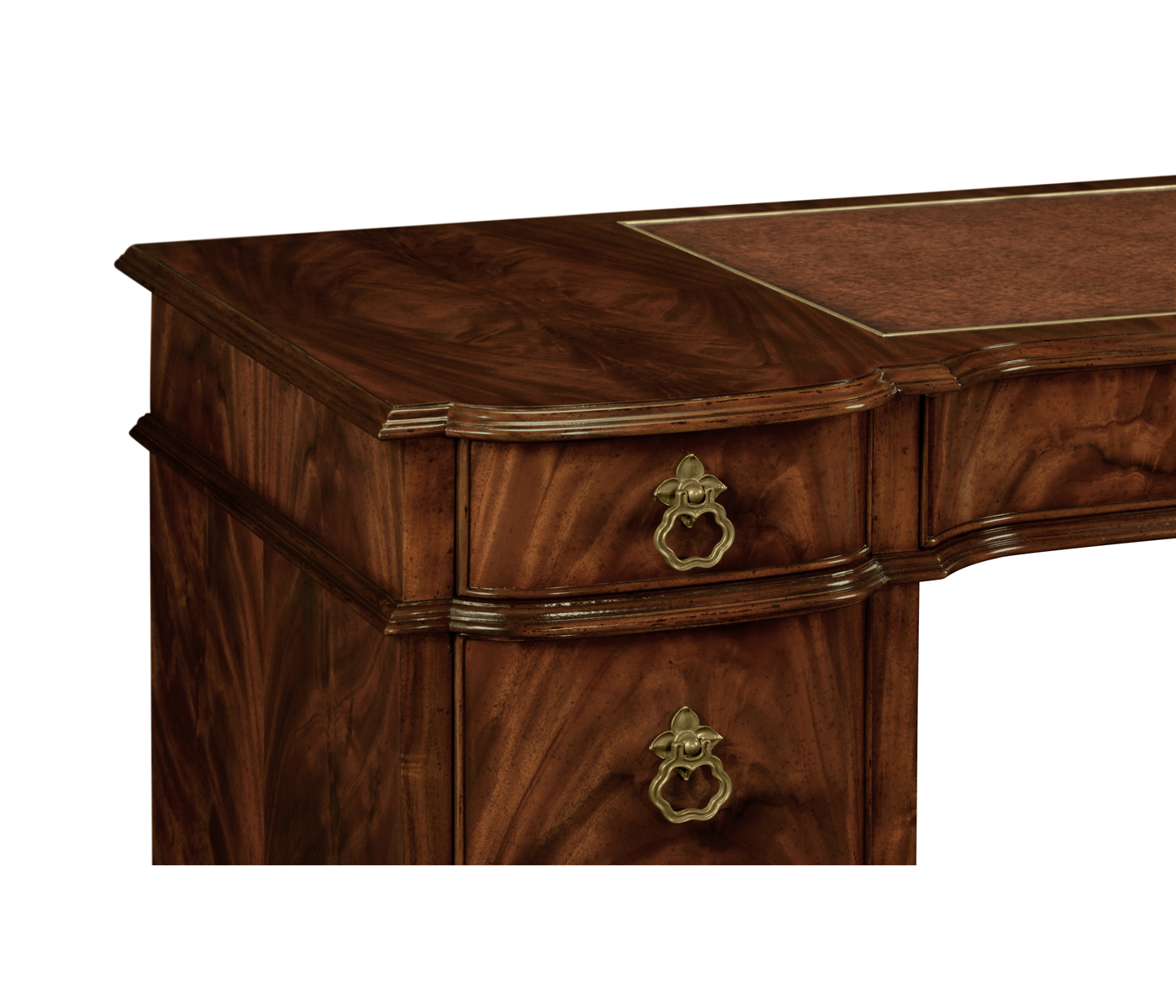 Federal Style Mahogany Kneehole Desk