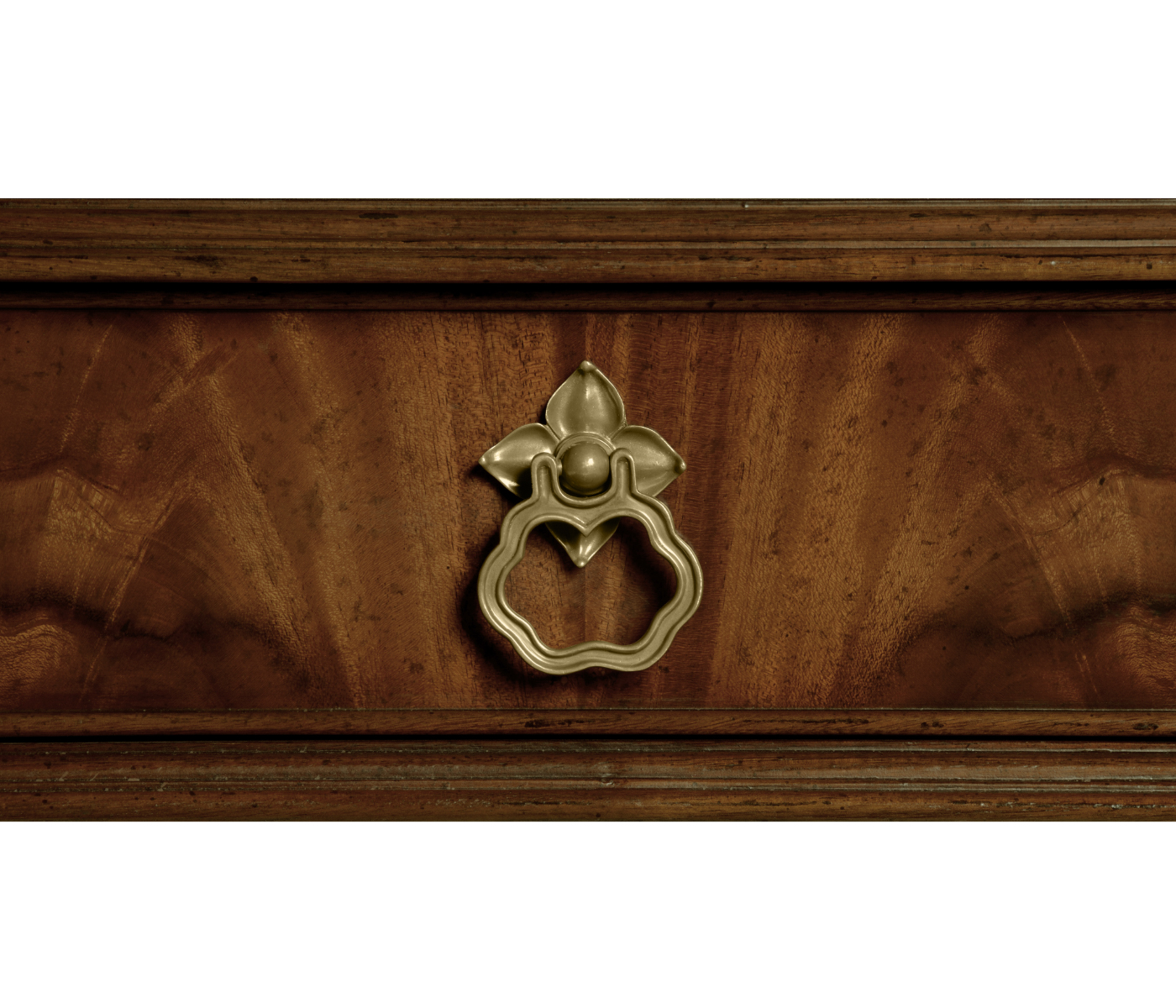 Federal Style Mahogany Kneehole Desk