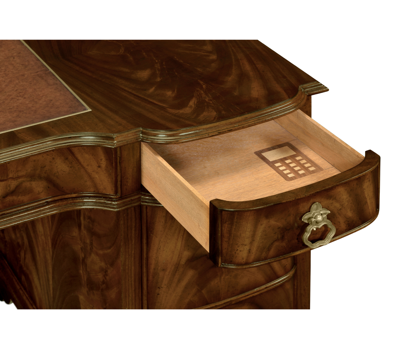 Federal Style Mahogany Kneehole Desk