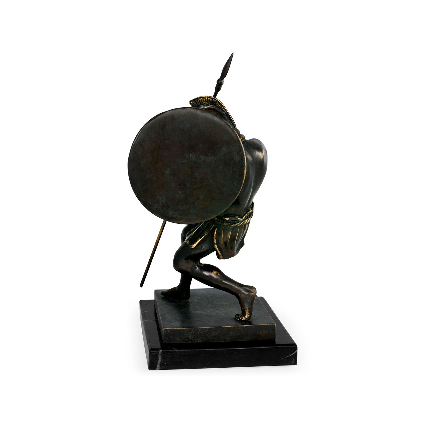 Pair of Dark Bronze Combatant Bookends