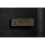 Black Leather Inlaid Chest of Drawers