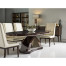 95'' Black Eucalyptus Oval Dining Table