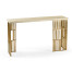 Rectangular Timberwolf Eggshell Console Table