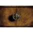 Brown mahogany bombe chest