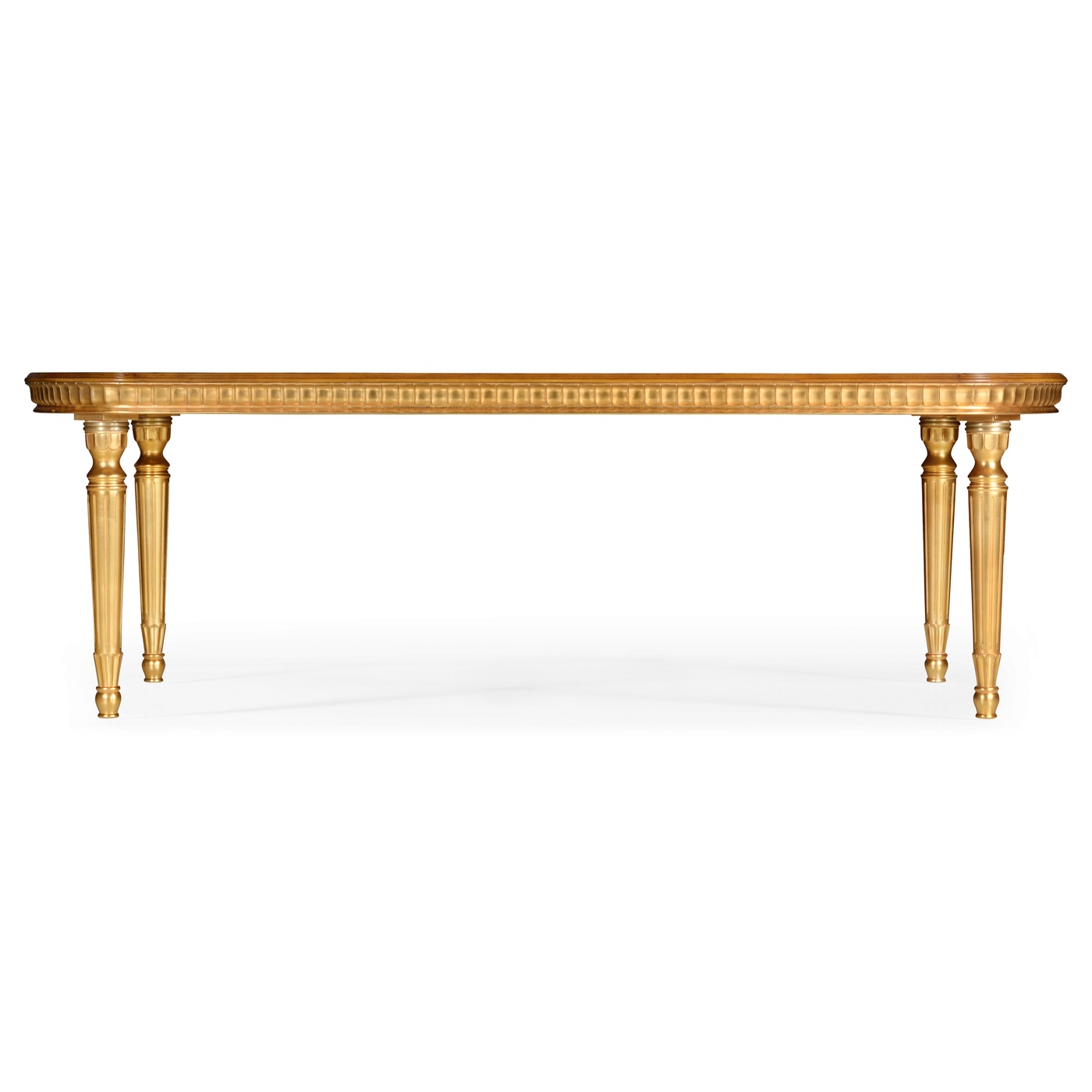 Rectangular Dining Table with Gilded Base 94