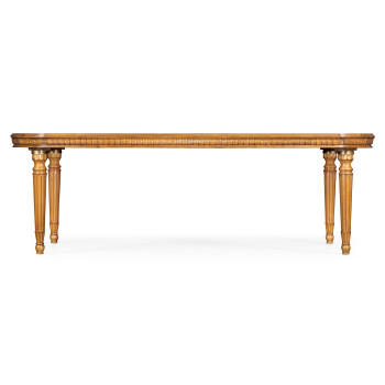 Rectangular Dining Table in Satinwood Finish 94