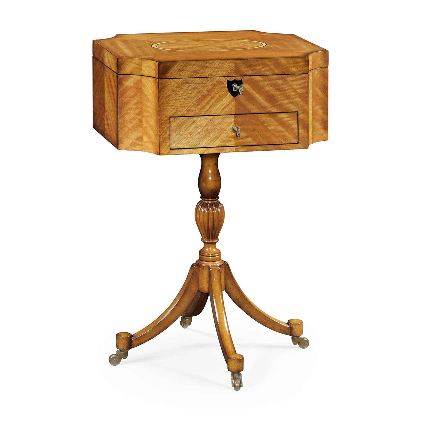 Satinwood ladies work table