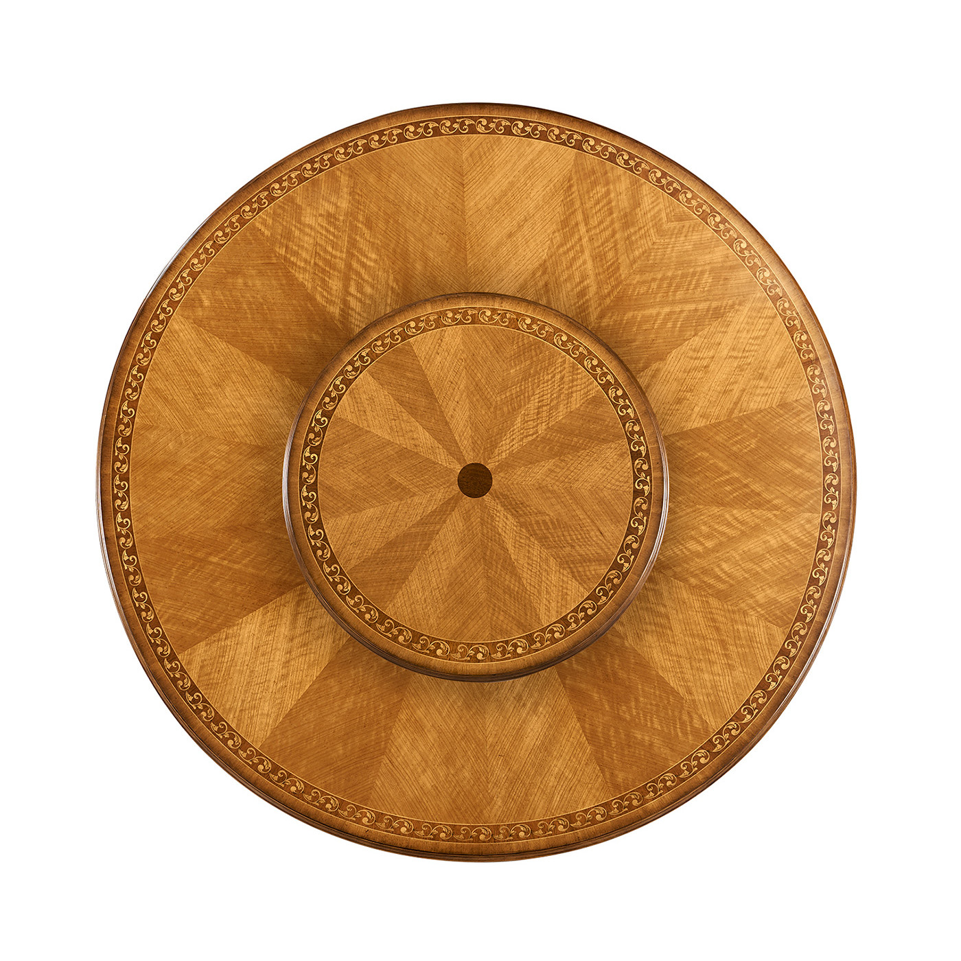 Round Dining Table with Lazy Susan 71