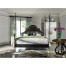 Four Poster Ebonised & Gilded UK Queen Bed