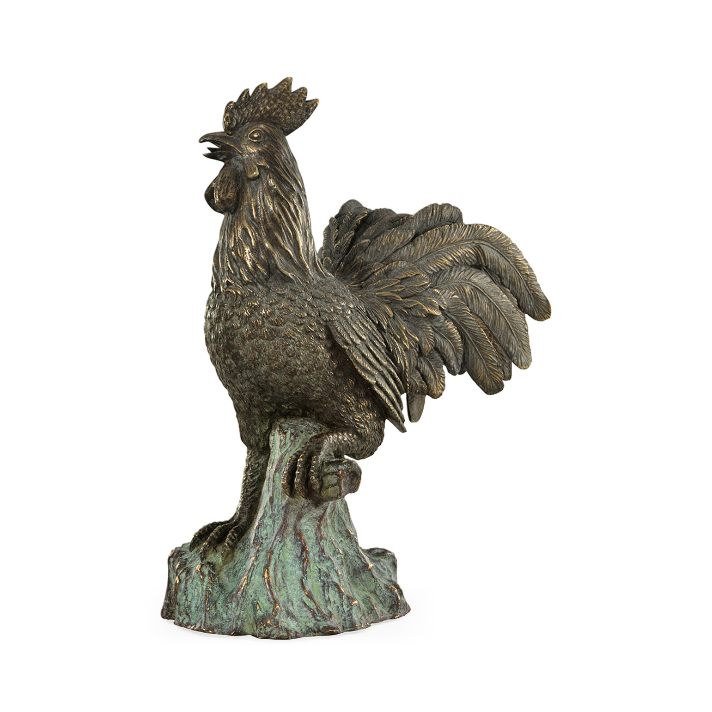 Antique Dark Bronze Rooster