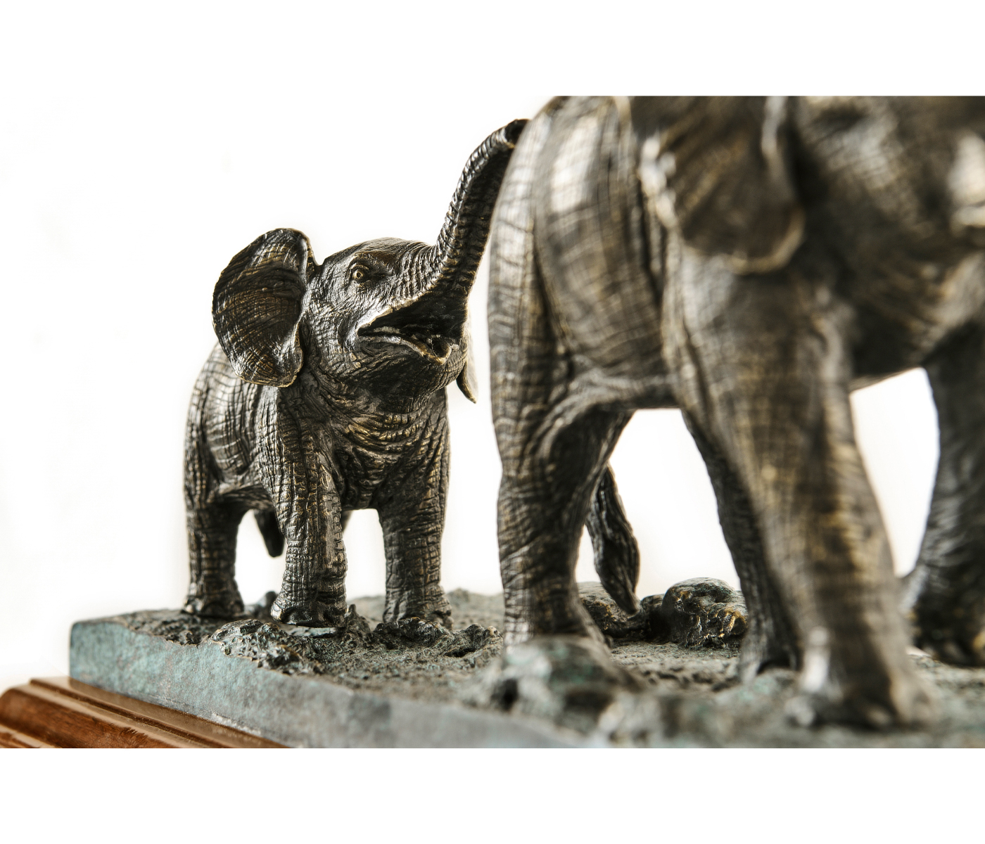 The elephant table lamp (Left)