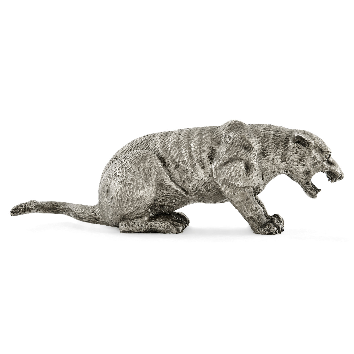 Antique White Brass Panther