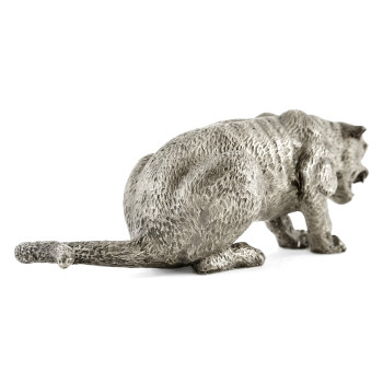 Antique White Brass Panther