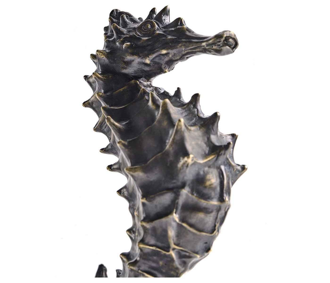 Antique Dark Bronze Seashorse