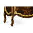 Low Mahogany & Gilded Entertainment Unit