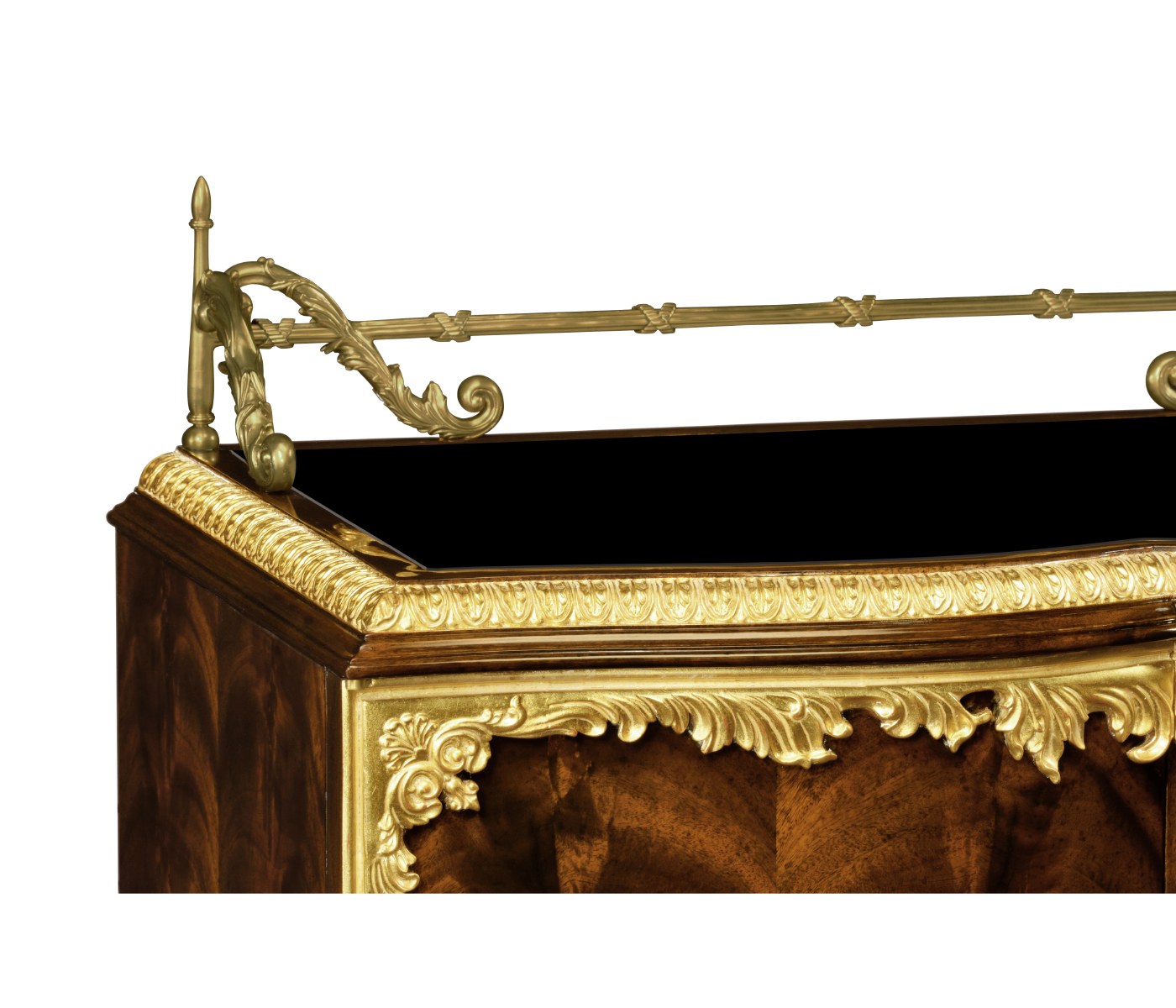 Mahogany & Gilded Sideboard