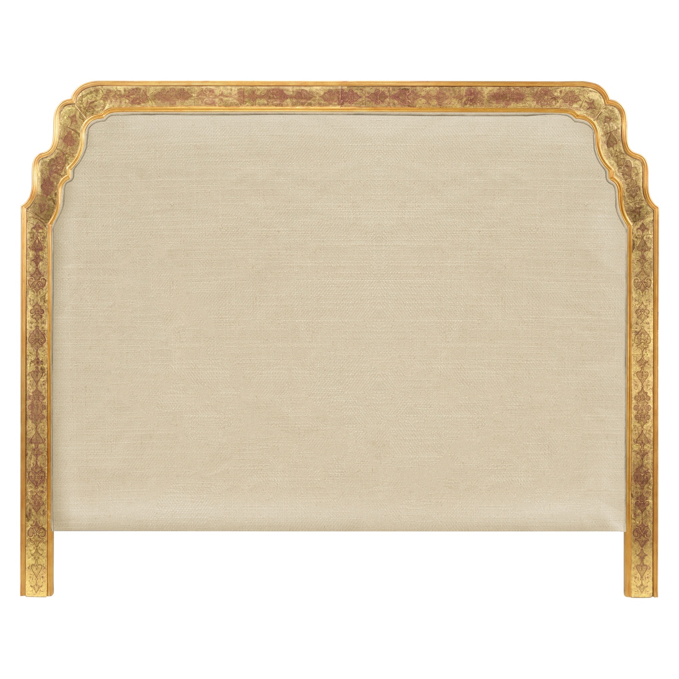 Gilded & Églomisé Cali King Headboard