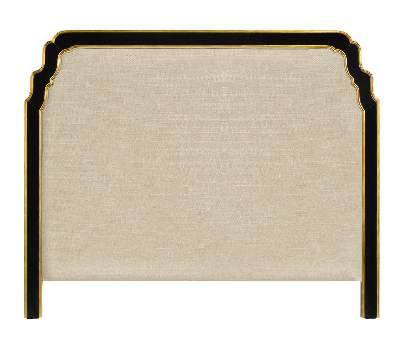 Black & Gilded UK King Headboard