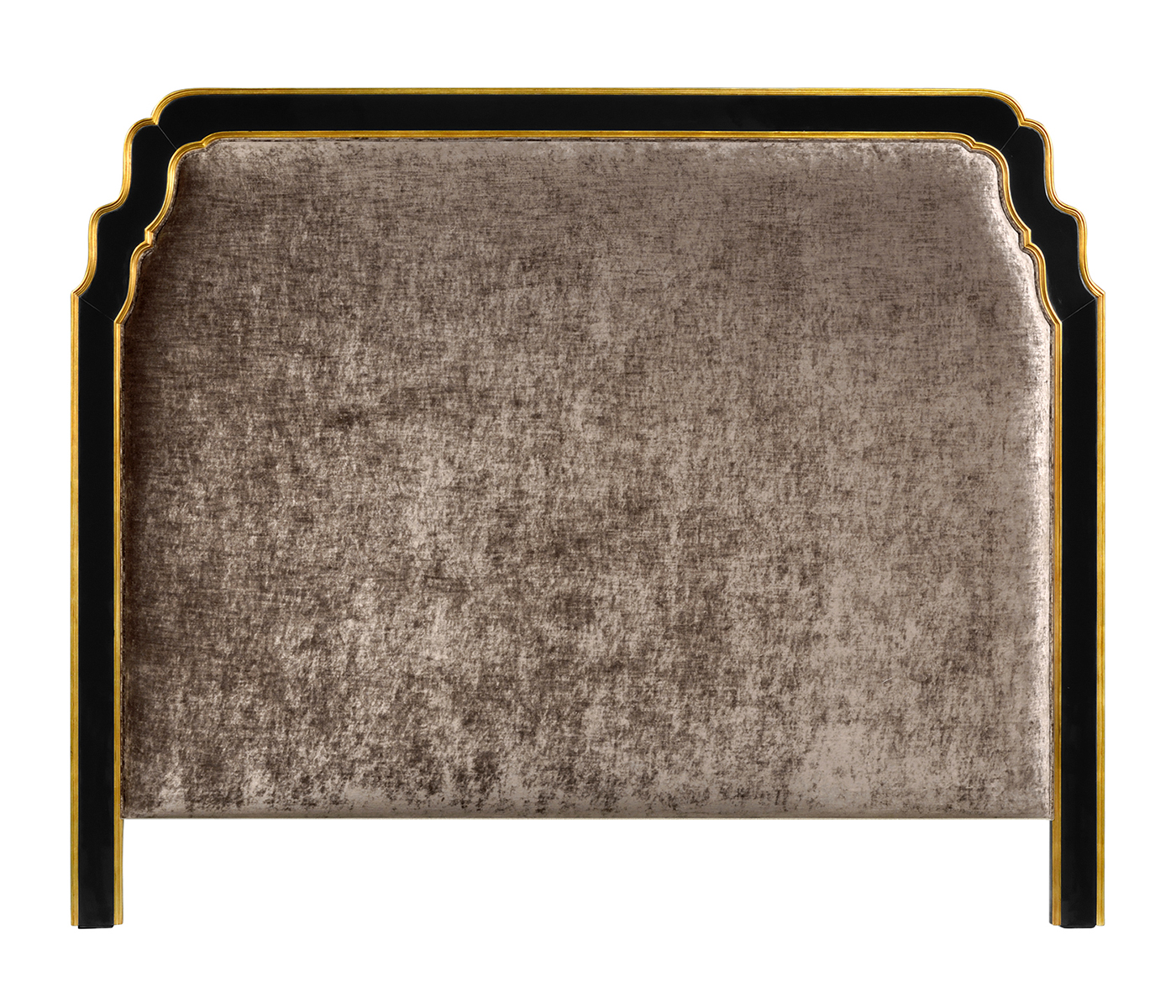 Black & Gilded US King Headboard