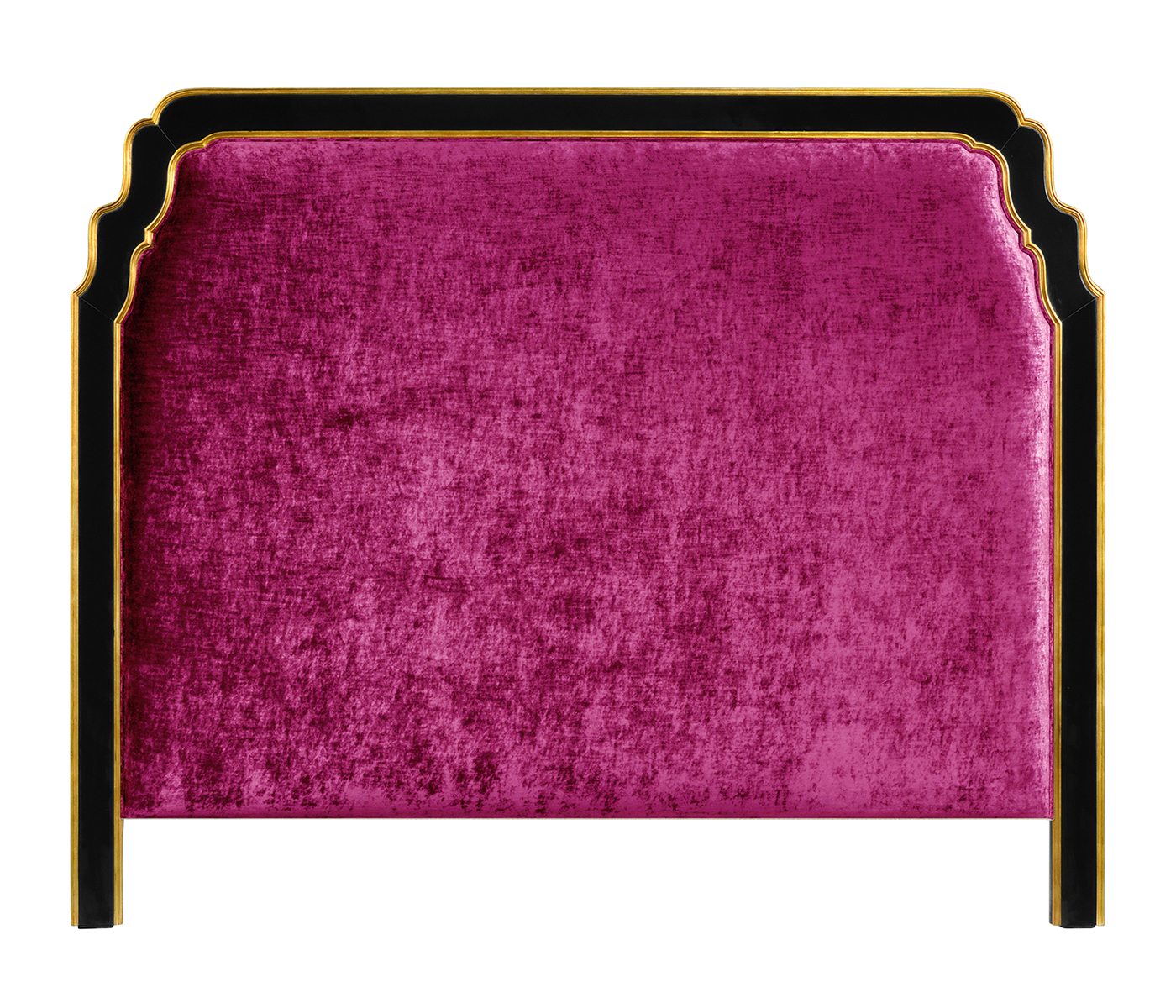 Black & Gilded US King Headboard