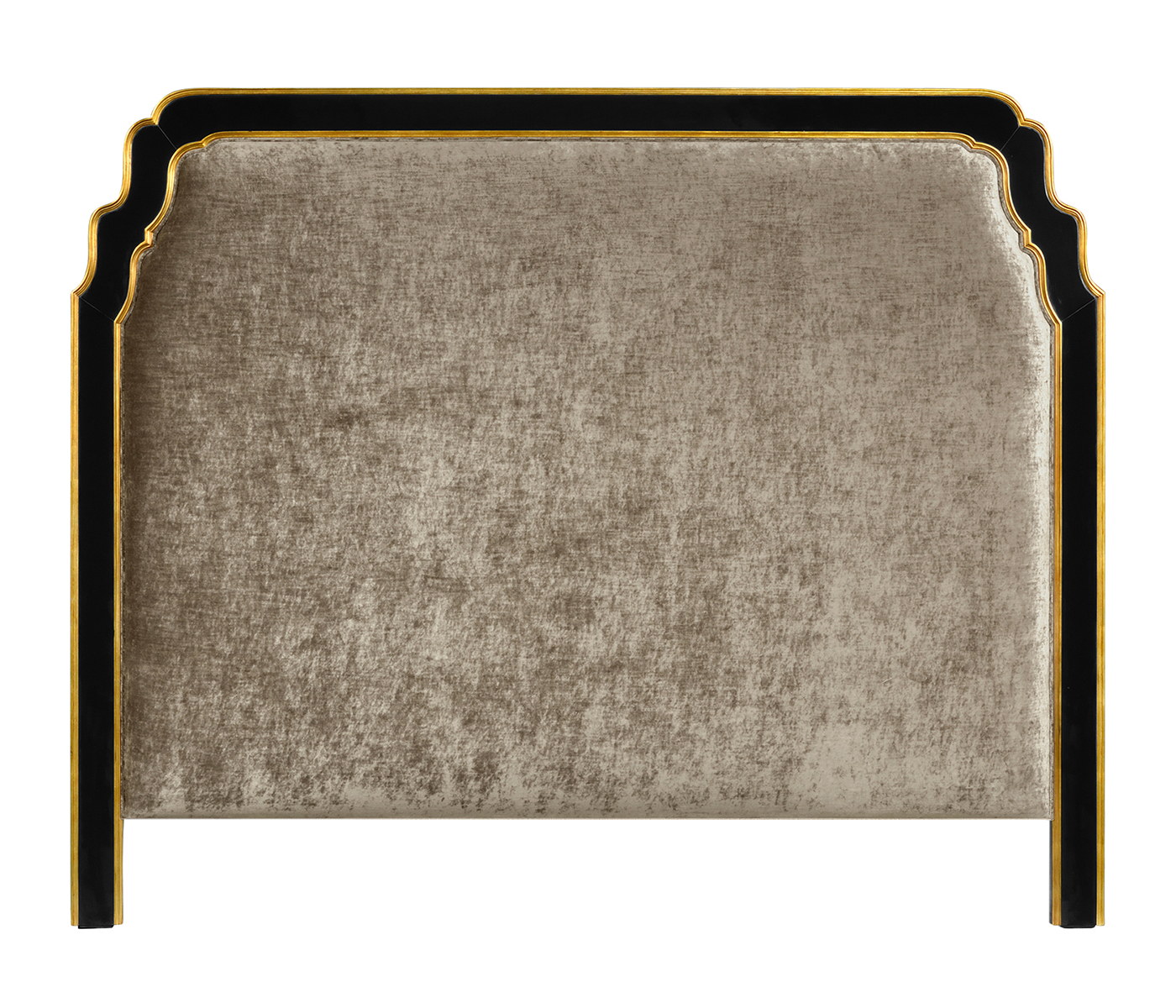 Black & Gilded US King Headboard