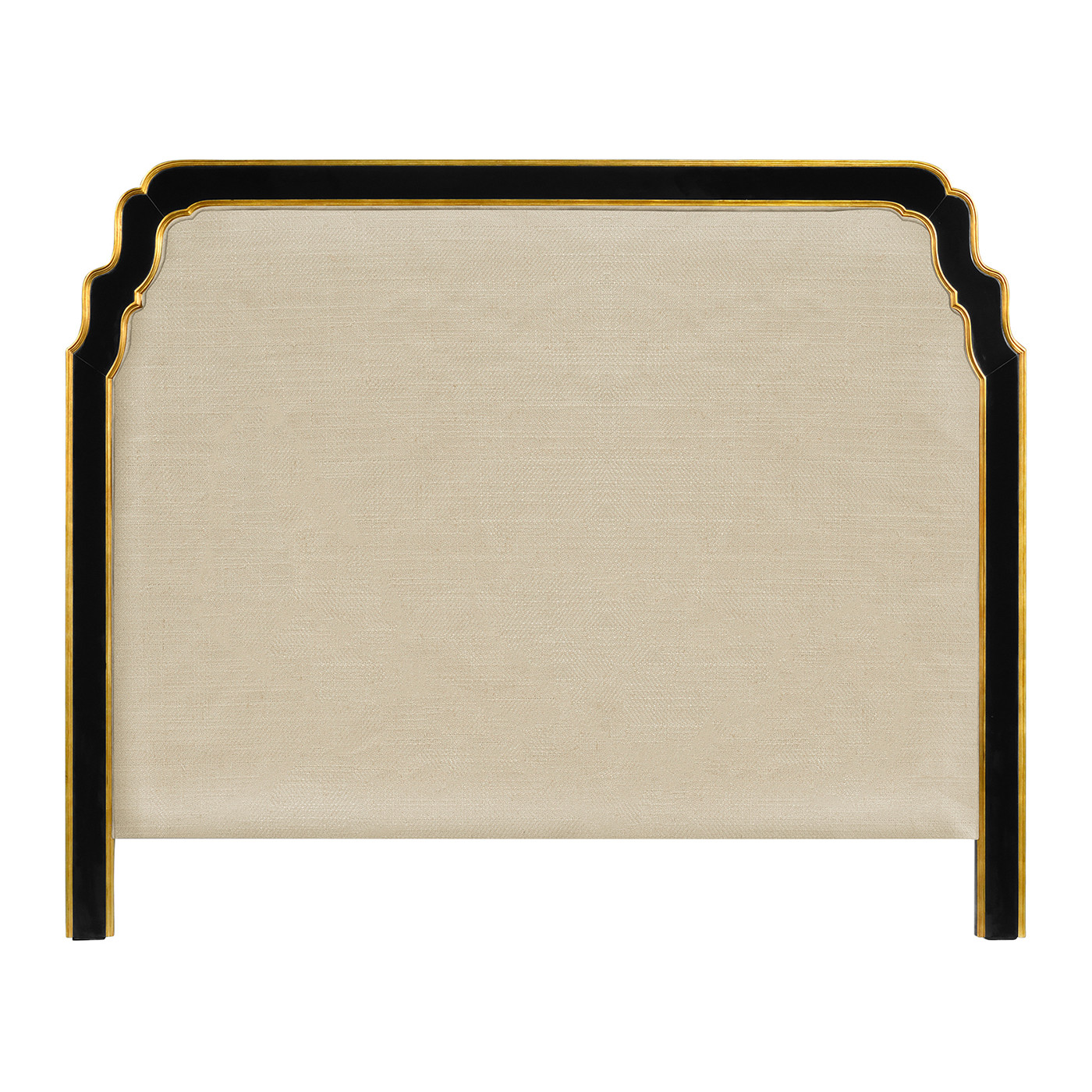 Black & Gilded US Queen Headboard