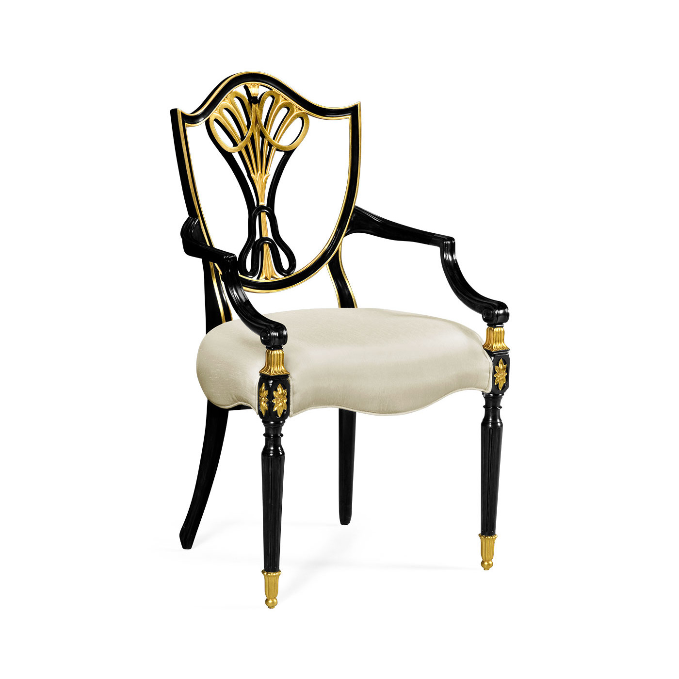 Kensington Shield Back Arm Chair