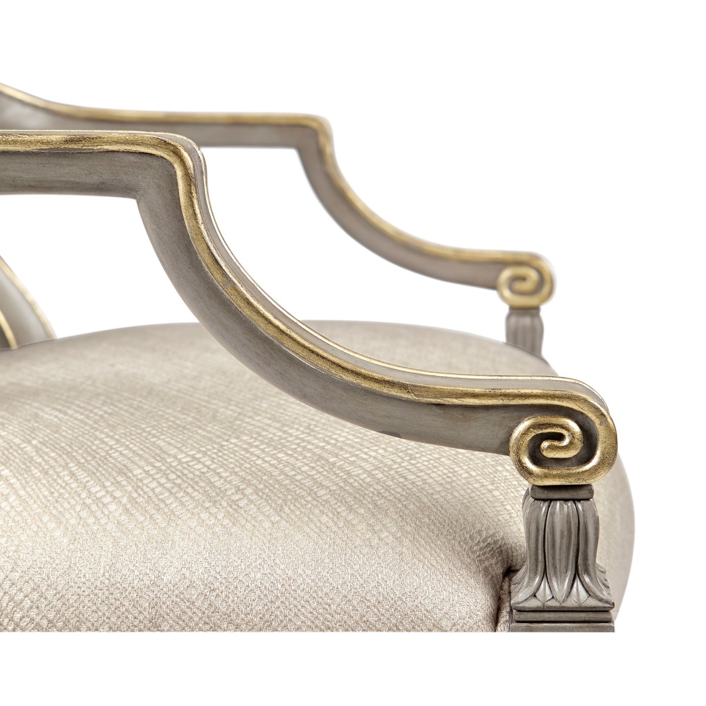 Buckingham Shield Back Arm Chair