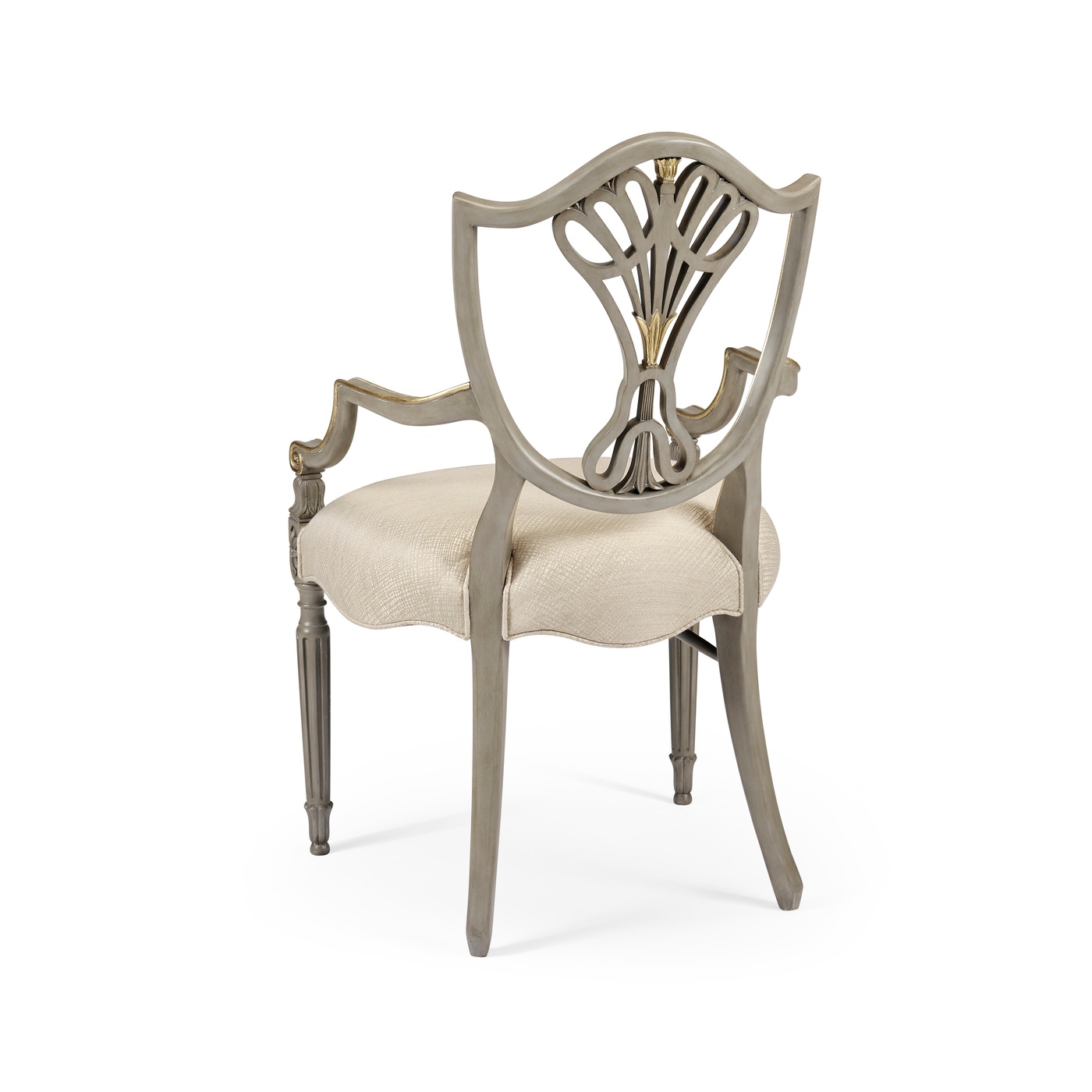 Buckingham Shield Back Arm Chair