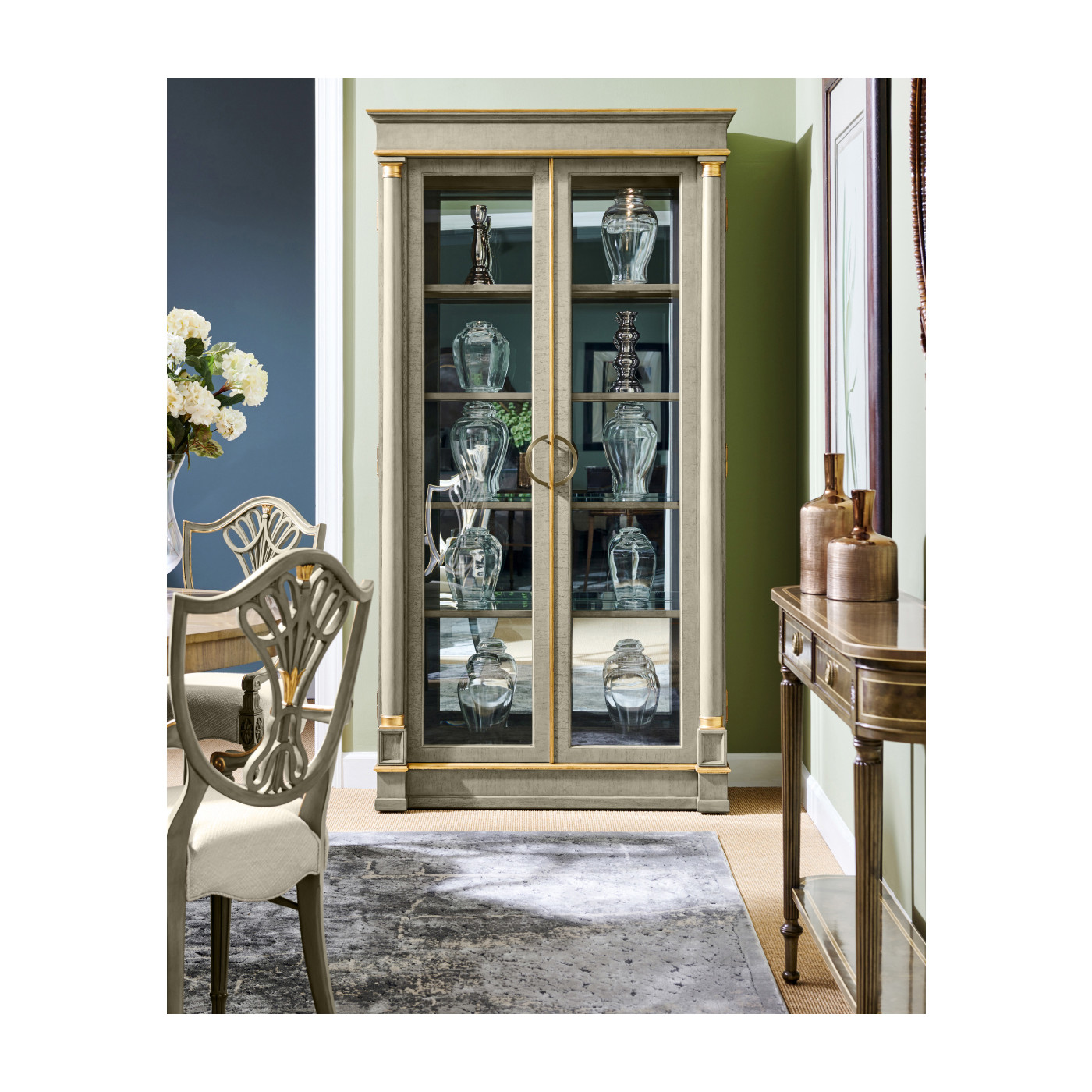 Buckingham Shield Back Arm Chair