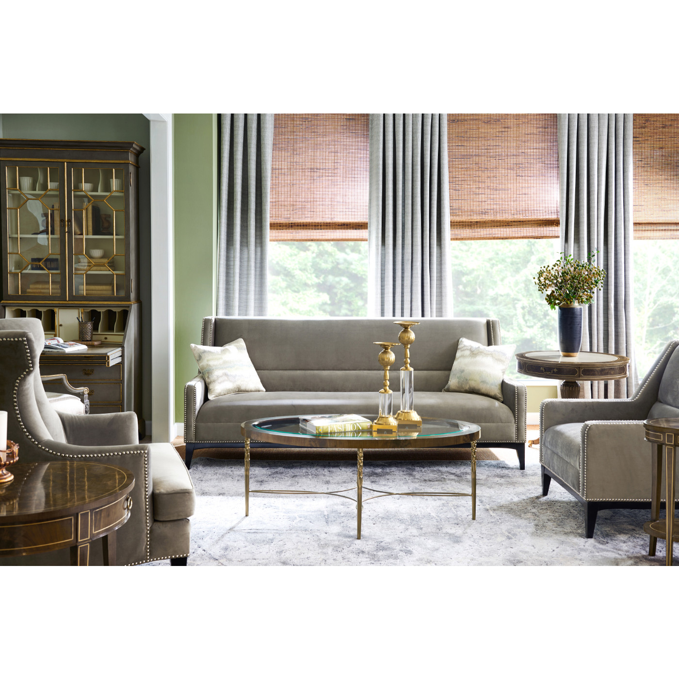 Buckingham Shield Back Side Chair