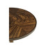 Brown Mahogany Lamp Table with Brass Moulding